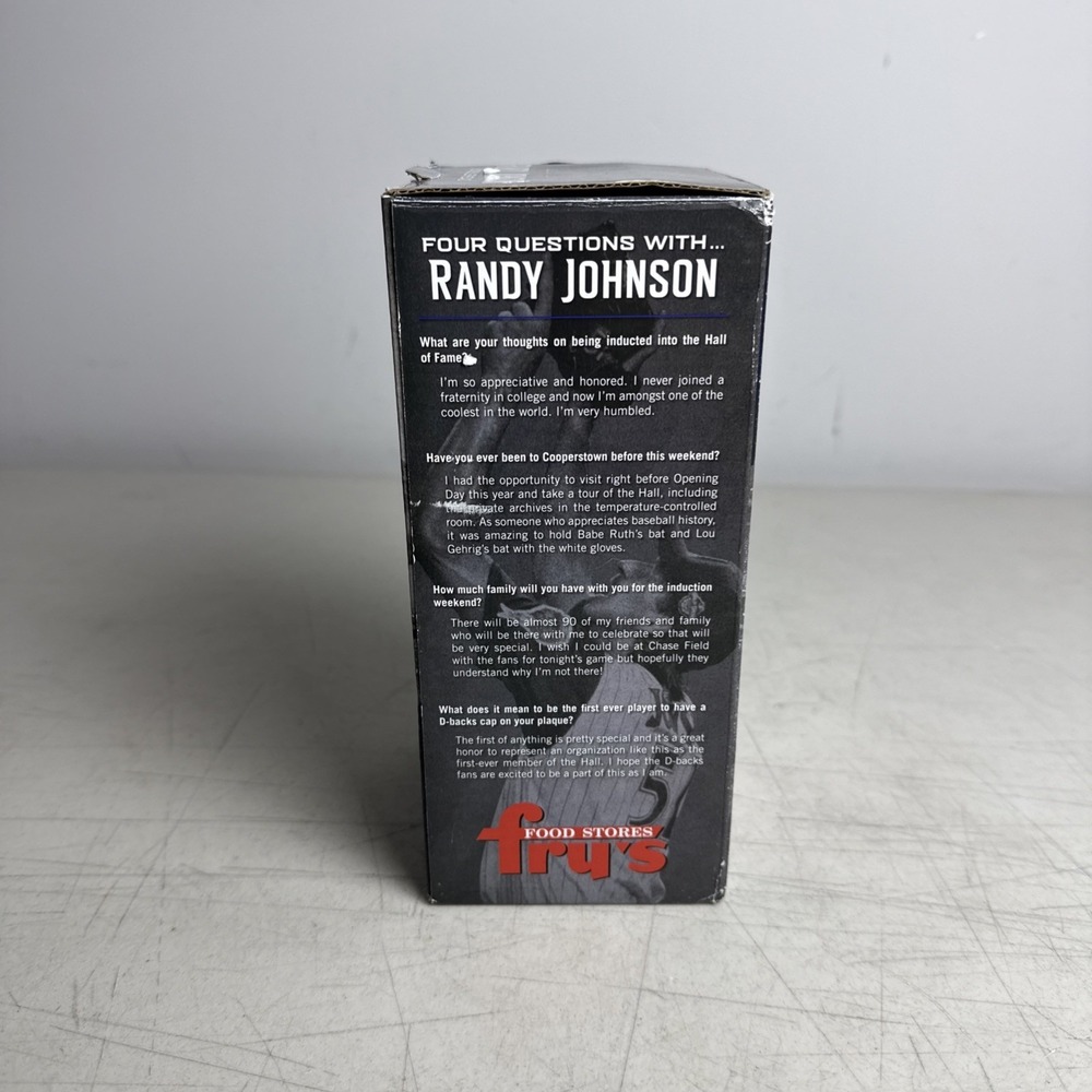 Arizona Diamondbacks Randy Johnson Commemorative Bobblehead New Hall of Fame - Picture 4 of 9